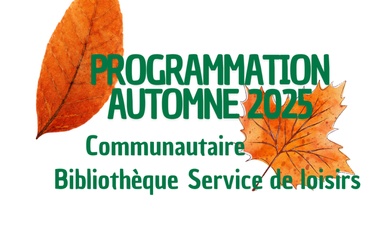 Bulletin des loisirs - bibliothèque - communautaire